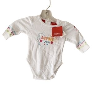 NWT Esprit Long Sleeve Onesie